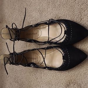 Nwot Cafenoir ballet flat suede.